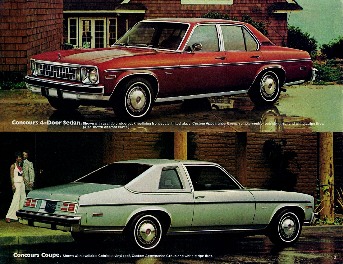 1975 Chevrolet Nova and Concours Canadian Brochure Page 11